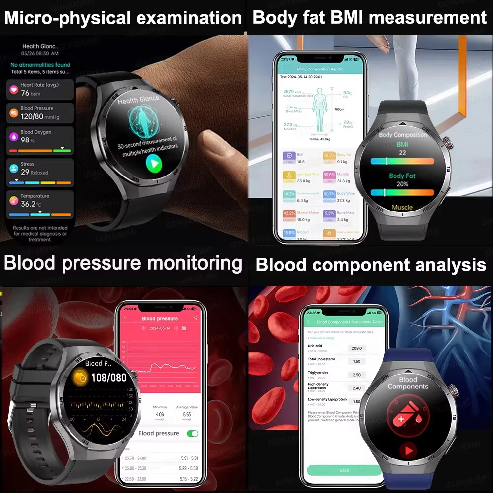 2026 New DT6 Pro Nursing Level - Smartwatch New Watches 2025 ulasan dan harga