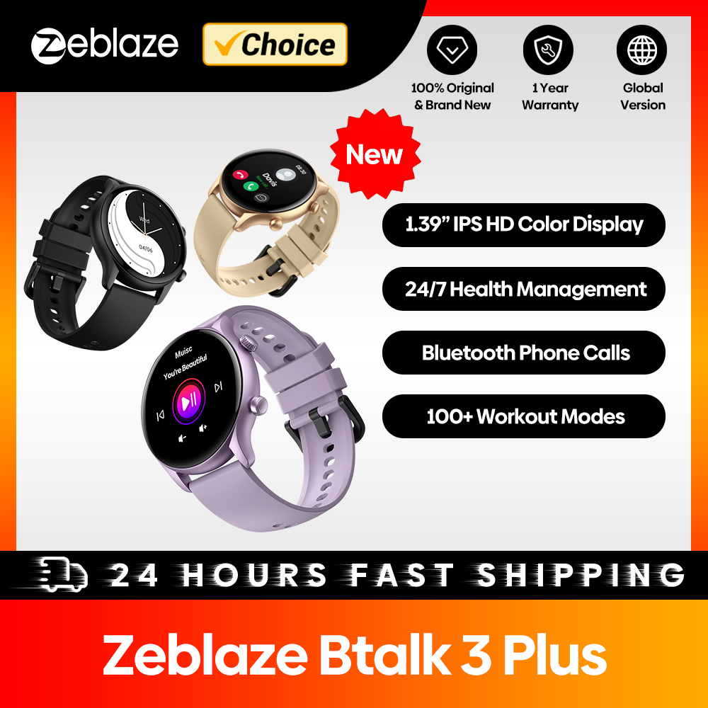 New Zeblaze Btalk 3 Plus Voice - Hybrid Smartwatch ulasan dan harga