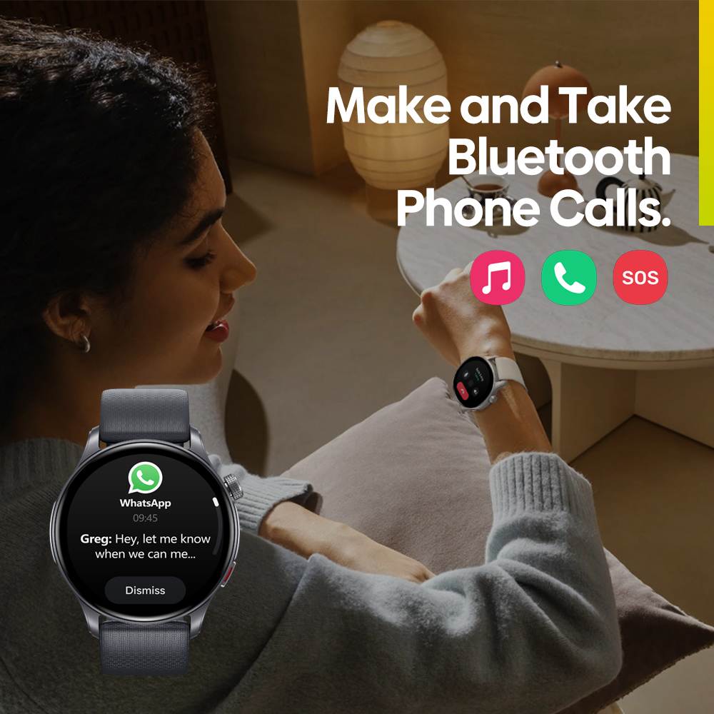 New Zeblaze Btalk 3 GPS Smartw - Hybrid Smartwatch ulasan dan harga