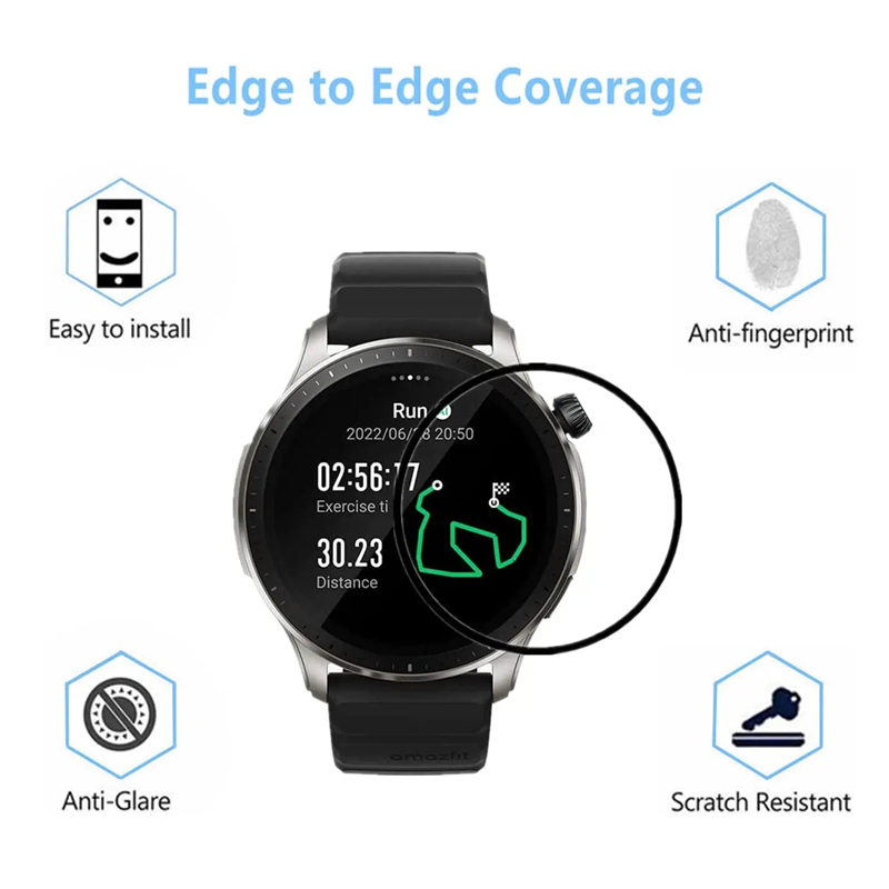 For Amazfit GTR 4 Screen Prote - Smartwatch Watches Amazfit ulasan dan harga