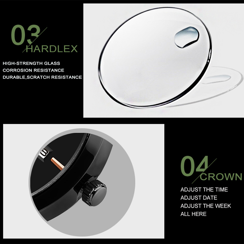 Fashion For Men Watch Business - Minimalist Thin Watch ulasan dan harga