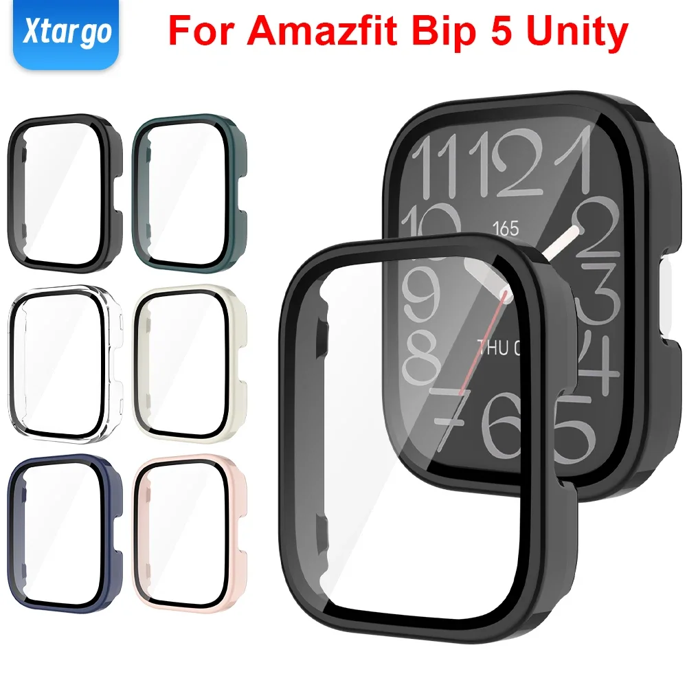 PC+Glass for Amazfit Bip 5 Uni - Smartwatch Watches Amazfit ulasan dan harga