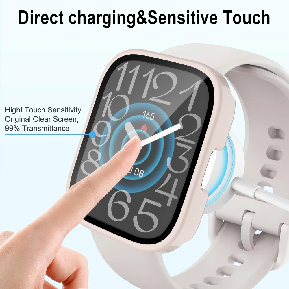 PC+Glass for Amazfit Bip 5 Uni - Smartwatch Watches Amazfit ulasan dan harga