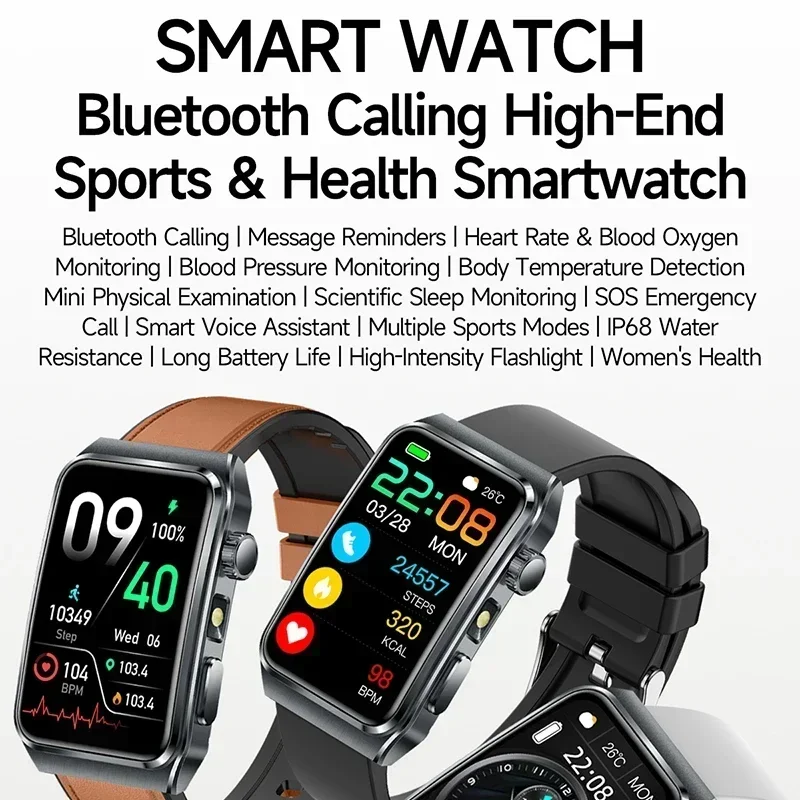 2026 New ECG+PPG Health Analys - Smartwatch New Watches 2025 ulasan dan harga