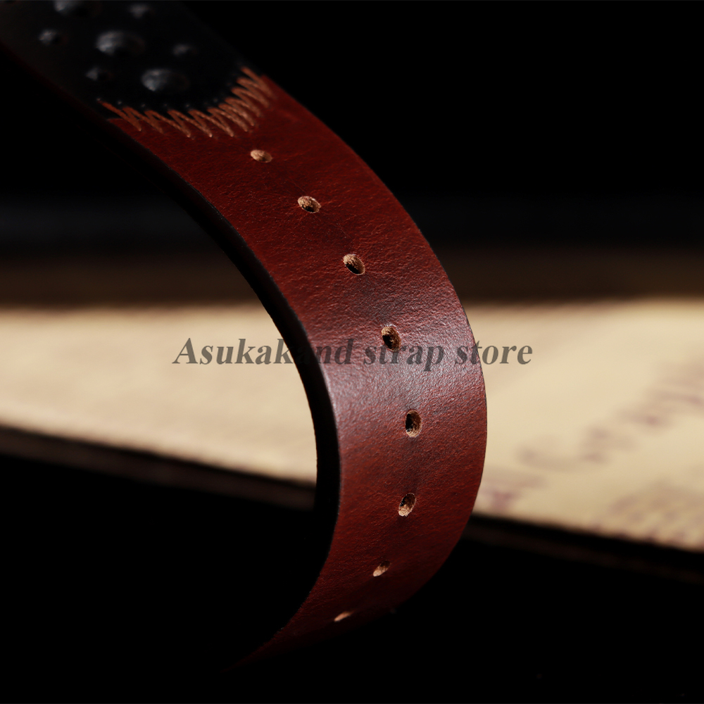 New Oil Wax Leather Watch Stra - Omega Watches Smartwatch ulasan dan harga
