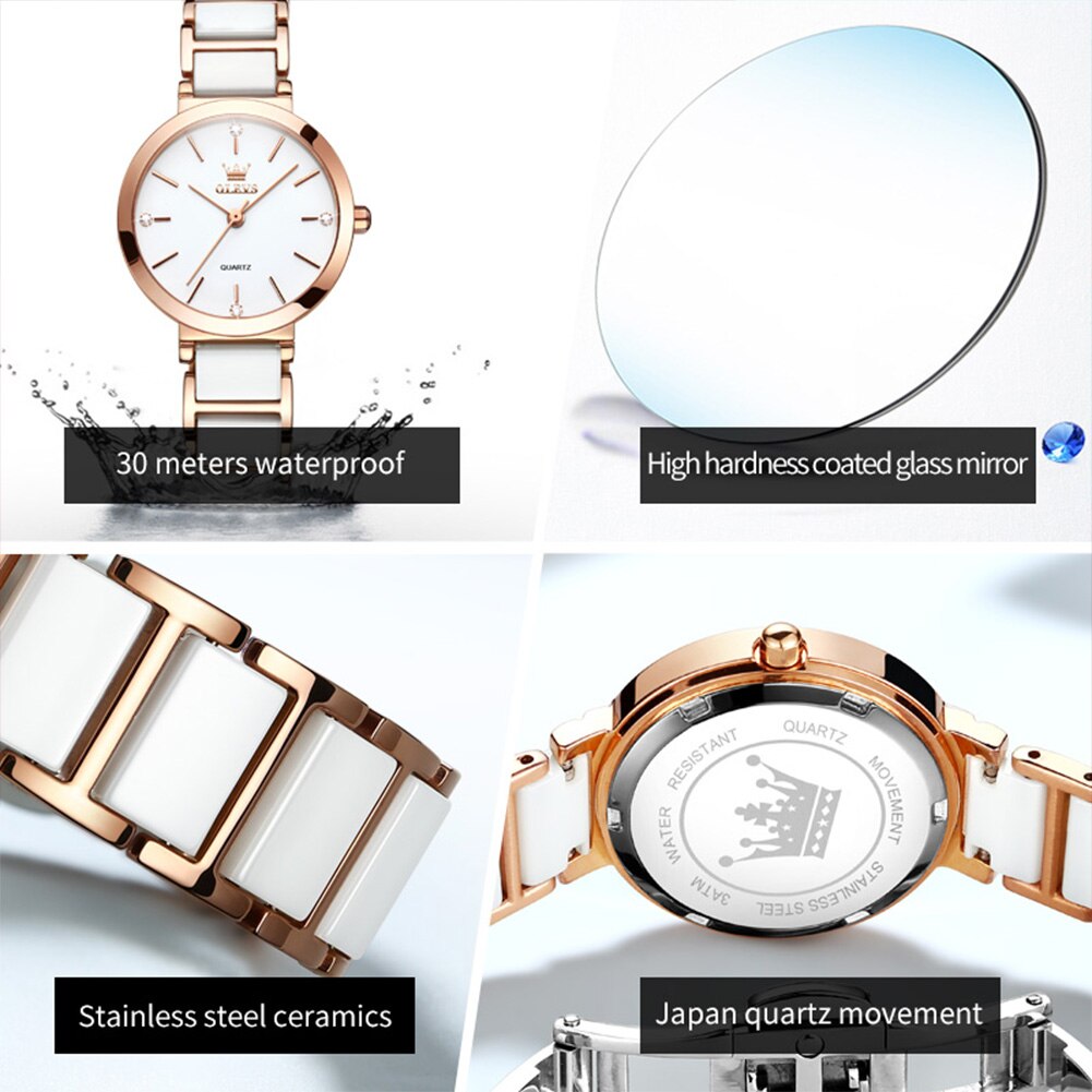 OLEVS Fashion Women Watches Re - Minimalist Thin Watch ulasan dan harga