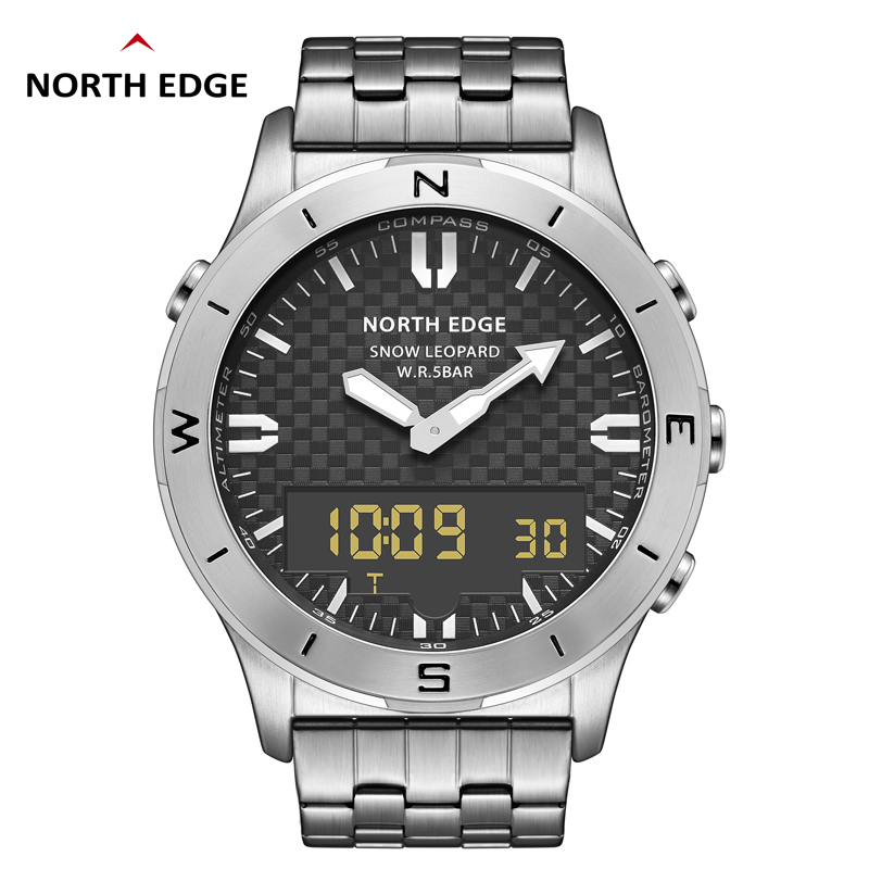 NORTH EDGE Men's Sports Digita - Hybrid Smartwatch ulasan dan harga